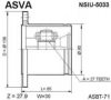 NISSA 3974131G25 Joint Kit, drive shaft